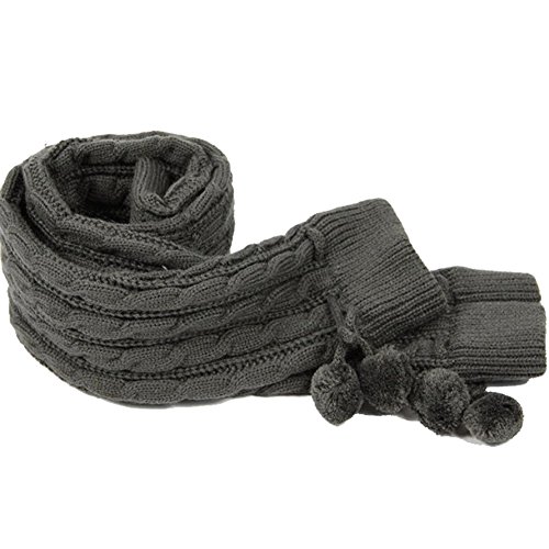 Shantan Women Vintage Retro cuffs Leg Warmers Overknee Overknees Socks Lightgray