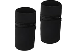 Yuannee Handledsbandsplånböcker, 2 st handledsband plånböcker för män kvinnor löpning nyckelring med dragkedja svettband armb