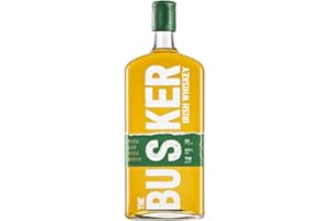The Busker Blend - Triple Cask Triple Smooth Irish Whiskey | 70cl | 40% vol | Rich Body with Tropical Fruits and Vanilla | Gluten Free | Made at Royal Oak Distillery | Enjoy Neat or in Mixed Drinks