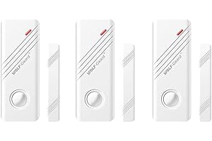 WOLF GUARD Wolf-Guard 433MHz MC-03B Sensore finestrino per sistema Home Guard (white 3)