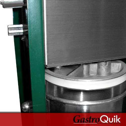 WURSTFÜLLER 5 Liter Edelstahl, inkl. 4 Füllrohre NEUESTES MODELL 2 Geschwindigkeiten GASTROQUIK - 5