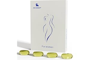 ISHEEP Sex Secreto Femenino-Mejorar la experiencia sexual Cápsula de mejora de la tensión vaginal.4 cápsulas (4 cápsulas)