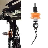Autone Bicycle Chain Keeper Fix Cleaning Tool, Quick Release Protector Bike Wheel Holder