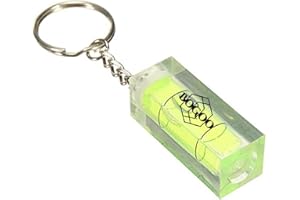 PCSG BoGoo Mini Bubble Spirit Level Keyring Key Chain DIY - Great for Home, Office or Work - Novelty Gifts