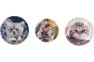 ‎SCHOOL-MOOD School-Mood Patchy 3er Set für Schulranzen – Klett-Patchy mit wechselbaren Designs für Kinder – Trendiges Schulrucksack-Accessoire für jeden Geschmack, perfekt für die Grundschule (Lina Kätzchen)