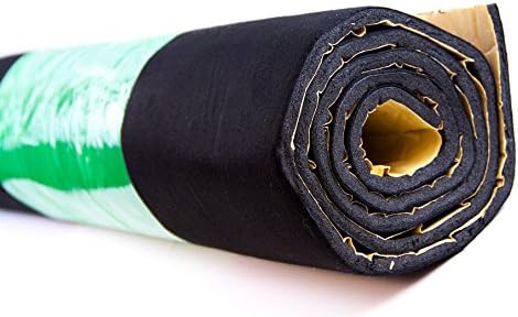 UKLINER 10mm 1m x 3m Car Bonnet Engine Bay Soundproofing Insulation Vehicle Self Adhesive Black
