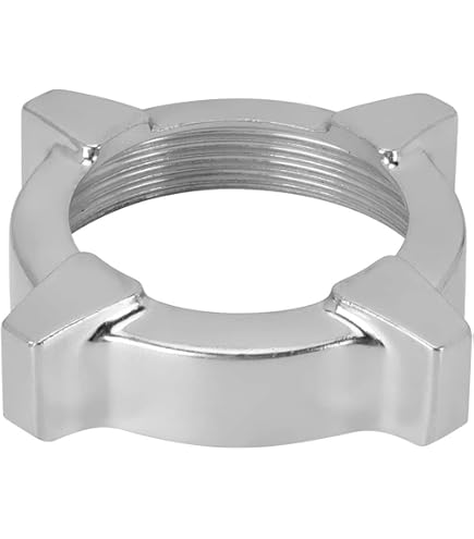 Lot De 2 écrous Pour Hachoir à Viande – Acier Inoxydable, Diamètre Intérieur 6,2 Cm, Universel - 9