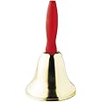 Smiffys 18 cm Christmas Bell - Gold