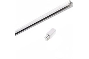 Rail Triphasé pour Spot LED 2m BLANC - SILAMP