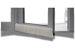 K & N K. & N. Schurwolle 550 Schurwoll-Zugluftstopper für Türen 100 cm, Natur