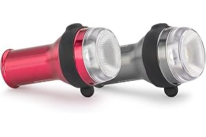 Exposure Trace + TraceR MK3 DayBright Light Set - Gun Metal Black, Ultra-Lightweight Front & Rear USB-C Bike Lights, 6 Modes, 360° Visibility, Perfect for Urban Commuting & Daytime Safety