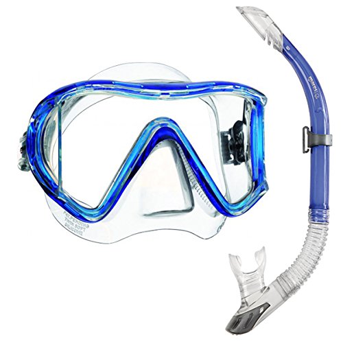 Mares i3 Masque de plongée + tuba de Sailor Valve