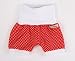 Lilakind Baby Girls' Shorts Rot Weiß 74/80