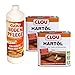 Produktbild Clou Bodenpflegeset für geölte Holzböden, 1 l Bodenmilch & 2 x 2,5 l Hartöl farblos