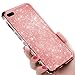 Produktbild Homikon Silikon Hülle Bling Glänzend Glitzer Diamond TPU Handyhülle Transparente Durchsichtig Weiche Ultra Slim Schutzhülle Stoßdämpfend Case Cover Etui Kompatibel mit Huawei Mate 20 Lite - Roségold