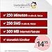 Produktbild DeutschlandSIM SMART 250 - monatlich kündbar (500MB Internet-Flat, 250 Frei-Minuten, 250 Frei-SMS, EU-Ausland inklusive, 14,95 Euro/Monat) Vodafone-Netz