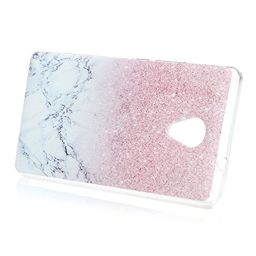 Badalink Wiko Robby Hülle UltraSlim Bunt Durchsichtig Cover Schale TPU Case Silikon Gummi Bumper Schutz Siliconcase Tasche Schutzhülle, Marmorieren - 3