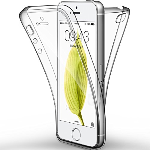 iPhone SE iPhone 5 5S Funda Leathlux Cover iPhone 5S Gel Silicona Carcasa Transparente TPU full Protecci n Delanteros y Traseros Case para iPhone SE iPhone 5 5S 4 0 reviews iPhone SE iPhone 5 5S Funda Leathlux Cover iPhone 5S Gel Silicona Carcasa Transparente TPU full Protecci n Delanteros y Traseros Case para iPhone SE iPhone 5 5S 4 0