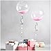 Produktbild 10 Rund Bubble Luftballons für Party, Traceless Transparent PVC Ballon für Geburtstag Hochzeit Party Dekorationen Keine Falten, PVC, Durchsichtig, 45,7 cm (18 Zoll) …