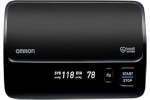 Omron EVOLV Smart blodtrycksmätare för hemmabruk - komplett, trådlös blodtrycksmätare med Bluetooth-överföring kompatibel med
