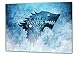 Produktbild Game of Thrones, Format: 100x70 Leinwandbild auf Holzrahmen gespannt, Leinwandbild, 1A Qualität zu 100% Made in Germany! Kein Poster Kein Plakat! Echtholzrahmen mit beigelieferten Zackenaufhängern. Fertig bespannt, Sofort dekorieren. Vier verschiedene Formate.