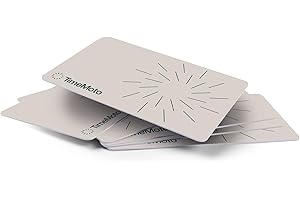 ‎TIMEMOTO TimeMoto RF-100 RFID-Ausweise, Satz mit 25 Stück, kompatibel mit TimeMoto Mitarbeiter-Zeiterfassungsgeräten, kompakt, Kreditkartengröße, 125 kHz Frequenz, 7 cm Erfassungsabstand