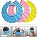 Soft Baby Kids Children Shampoo Bath Shower Cap Hat Wash Hair Shield 3 Color