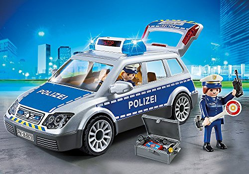 PLAYMOBIL® City Action 8 pcs. Set 6872 6873 6874 6875 6876 6877 6878 6879 Police Command Center with Prison + Police Car + Helicopter + Mounted Police + Patrol-Policebike + Policewoman + Road Block + Robber-Quad