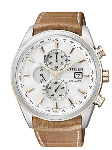 Citizen Herren-Armbanduhr Analog Quarz Leder AT8017-08A Citizen Herren-Armbanduhr Analog Quarz Leder AT8017-08A
