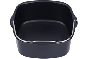 NOENNULL Forma do ciasta, frytkownica powietrzna, forma do pieczenia, beczki, akcesoria do HD9925, HD9860, HD9905, 01, nadaje się do mycia w zmywarce (18 cm)