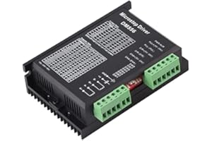 FTVOGUE Carte de contrôleur de vitesse de moteur de pilote de moteur pas à pas à 2 phases DM556 pour moteur pas à pas 42/57