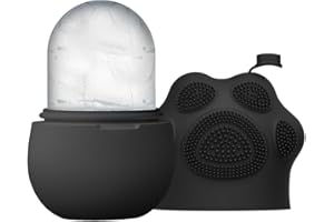 GLAUSTALOS Ice Roller Visage, Facial Ice Face Roller, Glace Visage Roller de Visage, Ice Face, Convient aux Yeux, au Visage, Rétrécit Les Pores, Réduit Les Poches