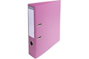 EXACOMPTA Classeur à levier PVC A4 dos de 70mm Rose