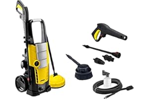 Lavor Idropulitrice ad Acqua Fredda GALAXY 150 2100W, Pressione 150 bar max, Portata 450 l/h max, con Spazzola Rotante e Accessorio Lava Patio