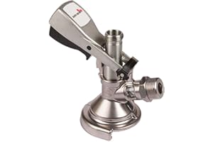 MICRO MATIC Gastrobedarf Westerbarkey Gastrobedarf Westerbarkey Zapfkopf mit Keg Kegve-Befestigung Micromatic Kombikeg Typ M