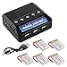 Price comparison product image XCSOURCE 5 pcs 3.7V 720mAh Lipo Battery + Charger For Syma X5C X5A X5SC X5SW Parts RC Quadcopter BC538