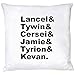 Produktbild Stylotex Dekokissen Lancel & Tywin & Cersei & Jamie & Tyrion & Kevan