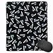 Produktbild Grungy Sneakers On Black Mouse Pad Custom Design Gaming Mouse Mat Computer Mouse Pads with Non-Slip Neoprene Backing 9.8 X 11.8 inch (25 X 30 cm)