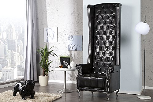 Invicta Interior 21400 Sessel Royal Chair, schwarz | Produktplatz.de