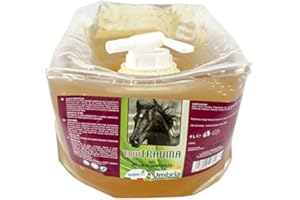 UNION B.I.O. SOLUZIONE NATURA Equitrauma 4L Arnica Per Cavalli Uso Umano - Gel Arnica Montana Pura 100% Bio, Pomata, Super Forte, Crema Dolori, Muscolare, Cavallo, Dolore Ginocchio