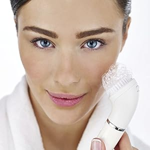 Braun Purple Face 832 Facial Epilator and Cleansing Brush - Image 2