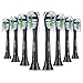 Produktbild HSYTEK 8er Aufsätze für Philips Sonicare Aufsteckbürste ersetzt Sonicare Bürstenköpfe Ersatzzahnbürsten für ProResults DiamondClean FlexCare EasyClean PowerUp HealthyWhite-Schwarz