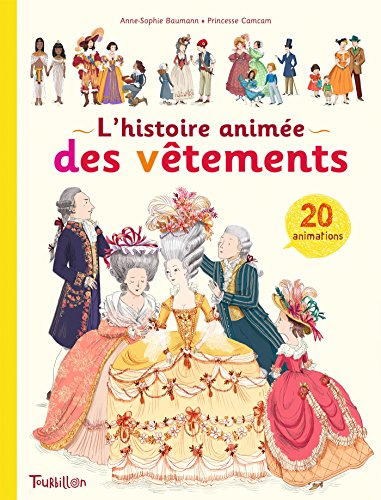 Télécharger La grande histoire animée des vêtements Francais PDF
