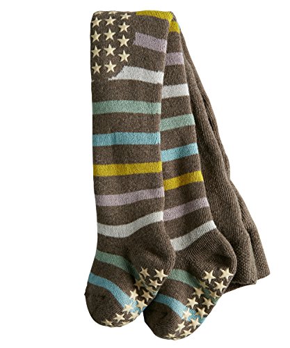 FALKE Unisex Baby Multi Stripe Full Tights, Brown (pebble Meliert 5818), 1-6 Months (Manufacturer size: 62-68)