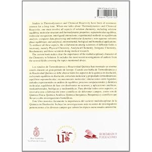 Recent studies in solution chemistry: fundamentals and applications. (Serie Ciencias)