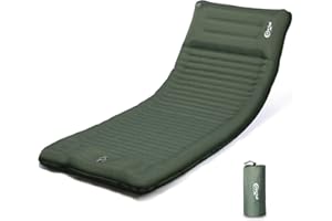 Portal Materac kempingowy pojedynczy o grubości 10 cm z pompką nożną nadmuchiwana mata kempingowa podkładka do spania nadmuchiwany namiot materac obóz dmuchane łóżko dla dorosłych lekka mata zwijana