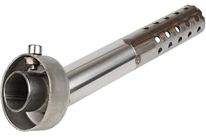 Andux Zone Silencieux d'échappement de moto 48mm silencieux réglable démontable réglable XSQ-01