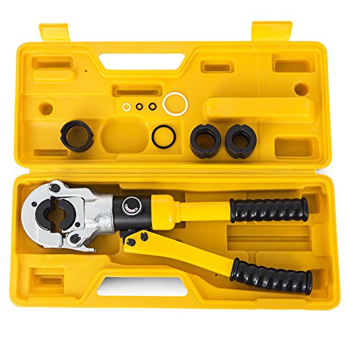 PhenixGa Pinces à Sertir THU16-32mm / 16-32 mm Pince De Main Câble Avec Une Tête Rotative à 360 °Pince De Sertissage Outil De Sertissage (16-32 mm)