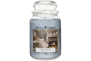 Price's Candles - Candela in Giara Grande Cosy Nights - Durata Fino a 150 ore di Combustione