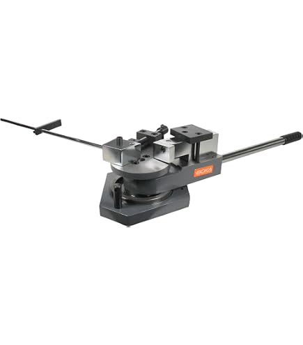 UB-100A Universal-Metallbiegemaschine – Max. 120° Biegewinkel, Stahlguss, Für Flach-, Rund- & Vierkantstahl